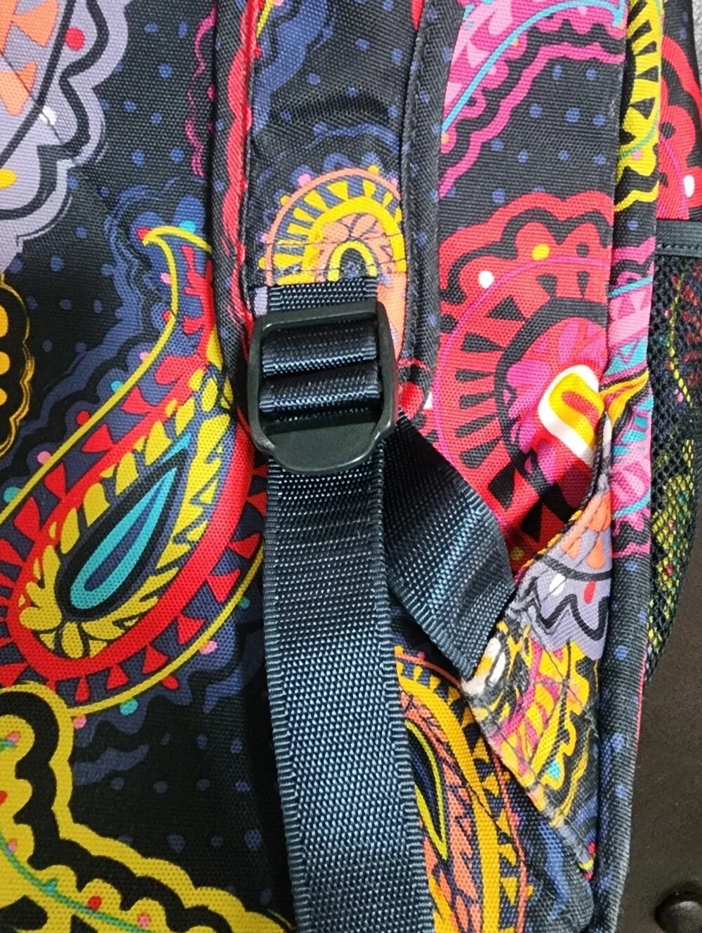 Vera Bradley Lighten‎ Up Essential Backpack in Twilight Paisley Pattern